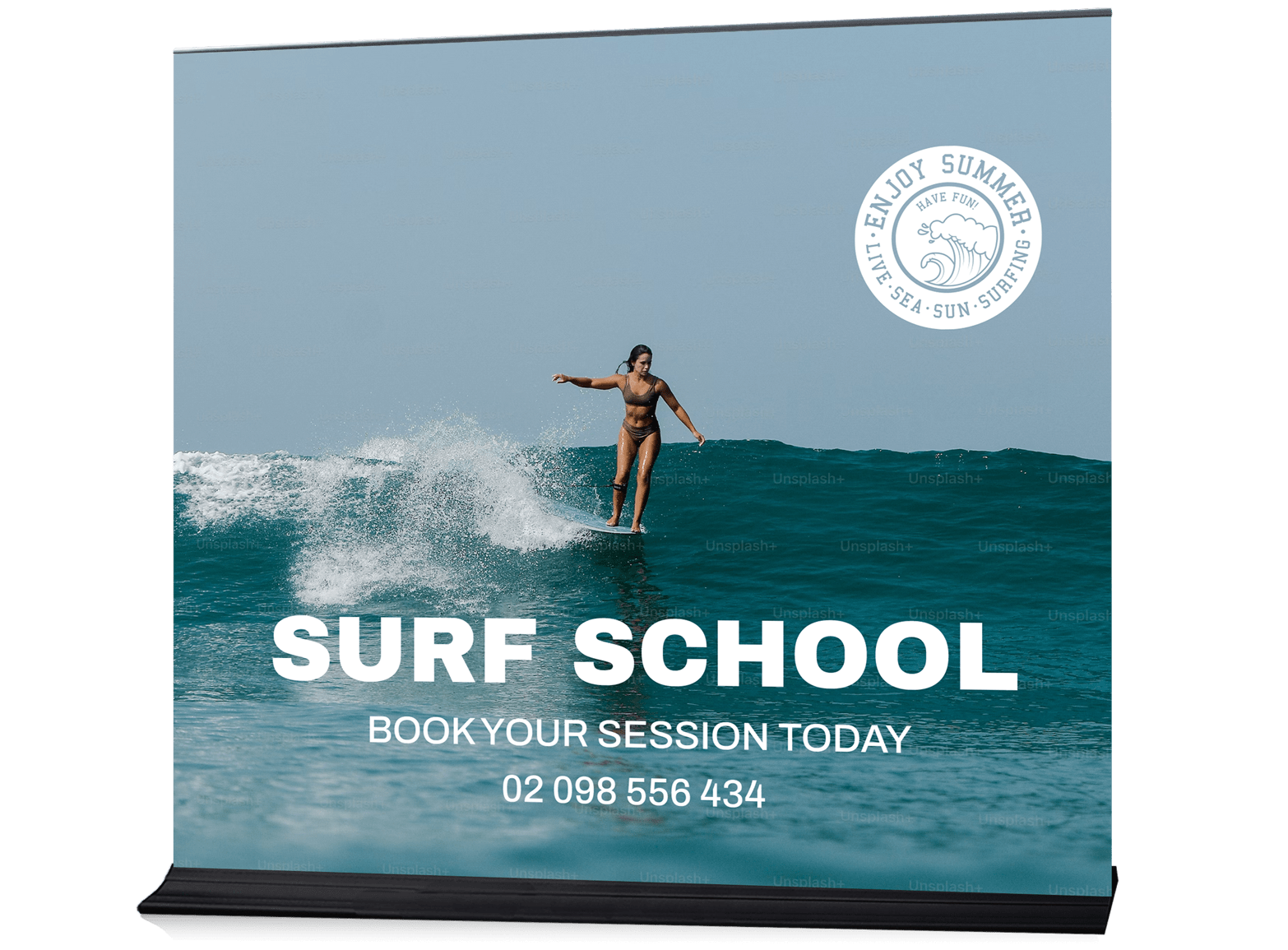 Extra Wide Pull Up Banner 2.4m Wide