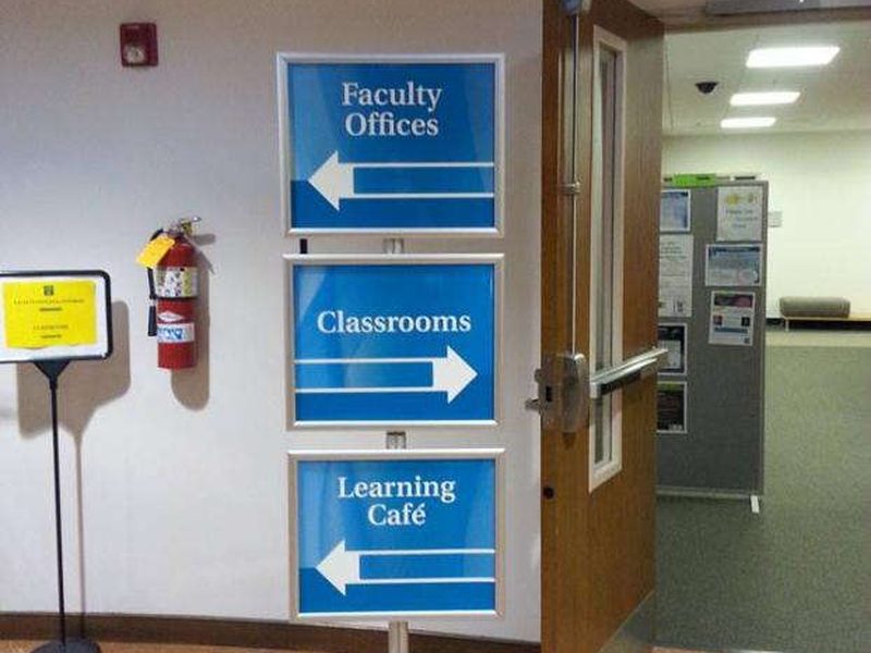 Wayfinding and directional signs custom signage Sydney